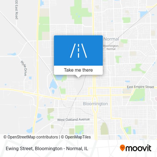 Mapa de Ewing Street