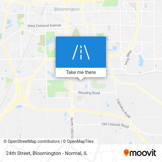24th Street map