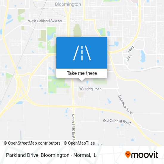 Parkland Drive map