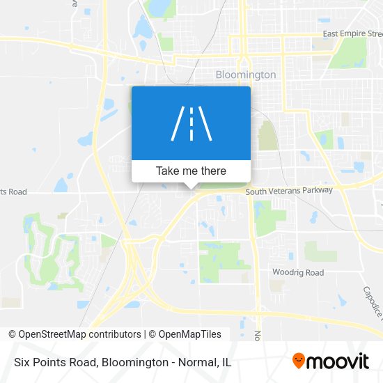 Six Points Road map
