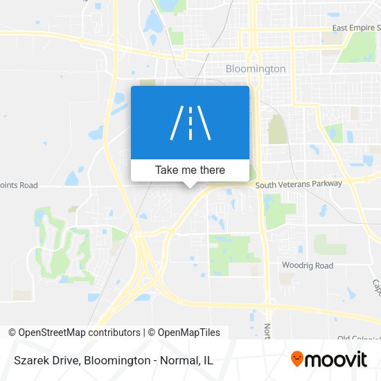 Szarek Drive map