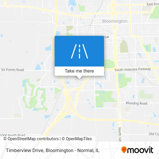 Timberview Drive map