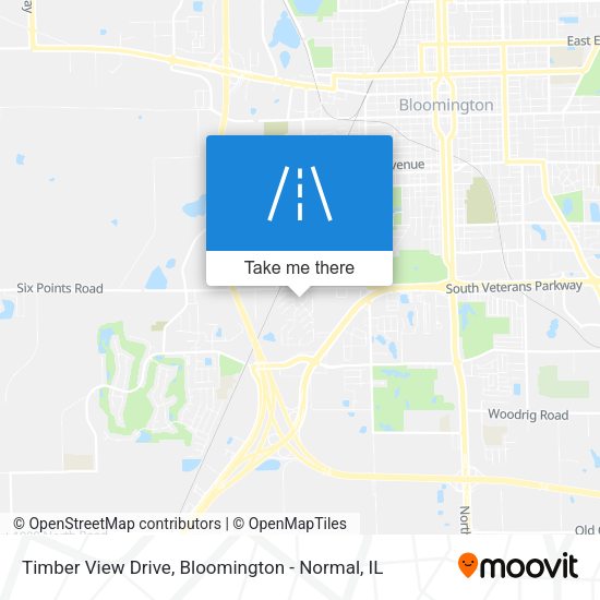 Timber View Drive map
