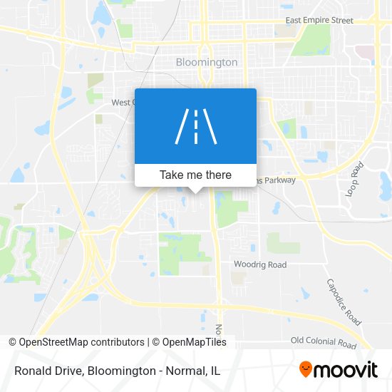 Ronald Drive map