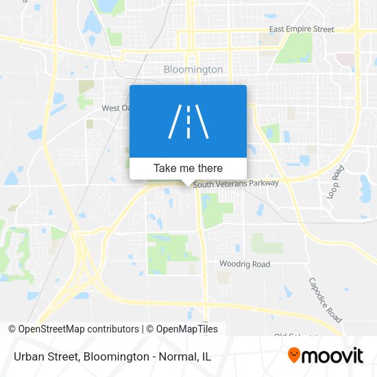 Urban Street map