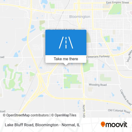 Mapa de Lake Bluff Road