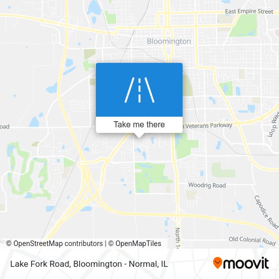 Mapa de Lake Fork Road