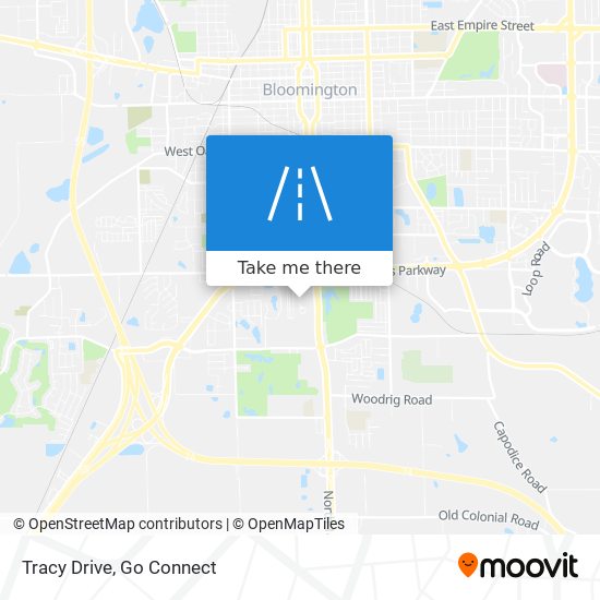 Tracy Drive map