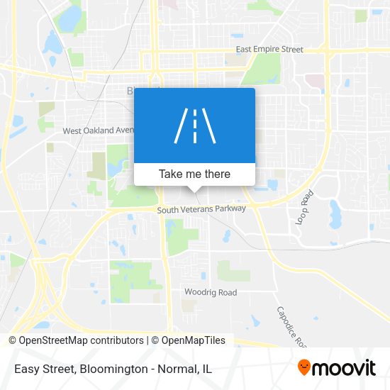 Easy Street map