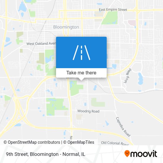 9th Street map