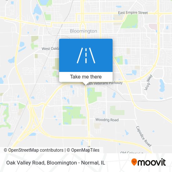 Mapa de Oak Valley Road