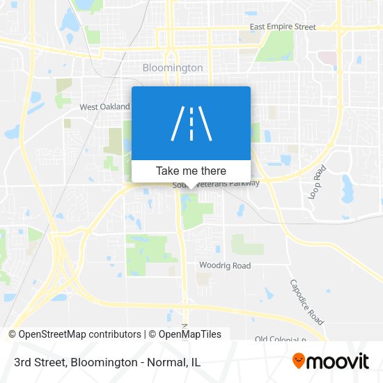 3rd Street map