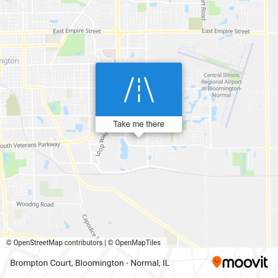 Mapa de Brompton Court