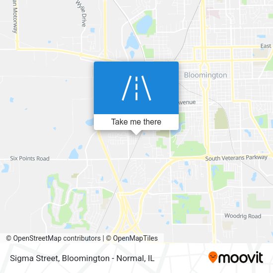 Sigma Street map