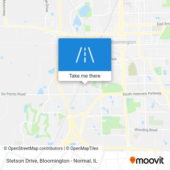 Stetson Drive map