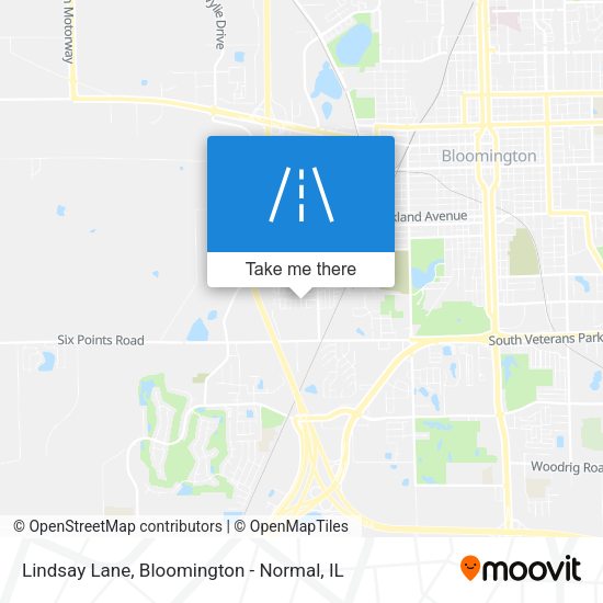 Mapa de Lindsay Lane