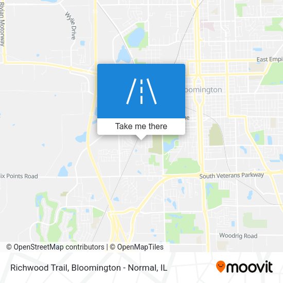 Mapa de Richwood Trail