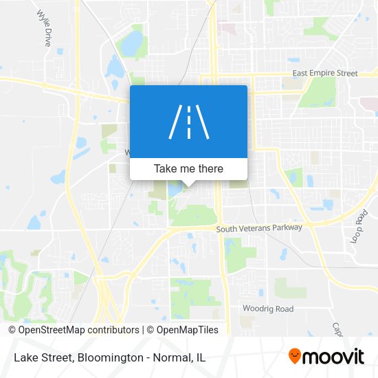 Lake Street map
