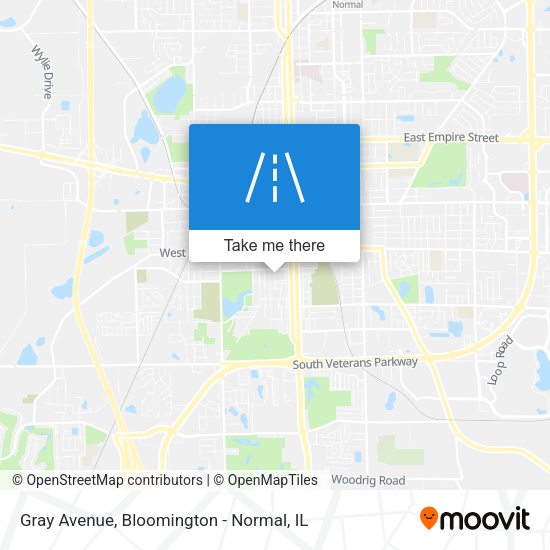 Mapa de Gray Avenue