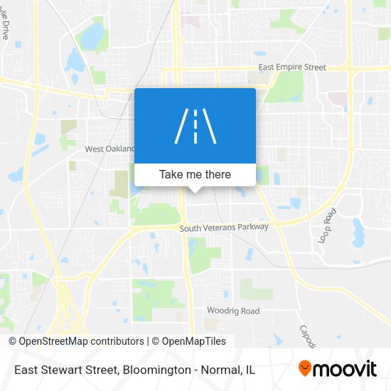 East Stewart Street map