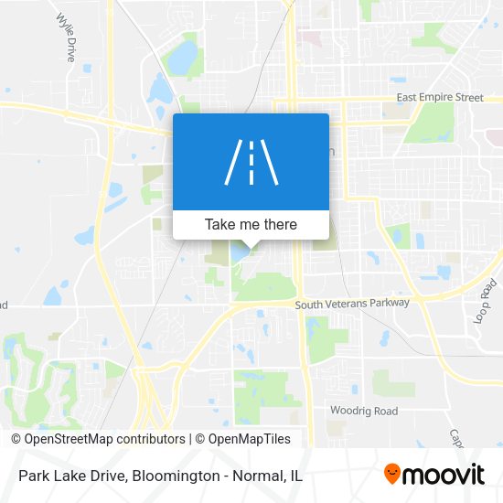 Park Lake Drive map