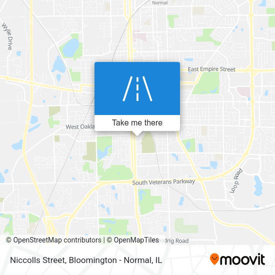 Niccolls Street map