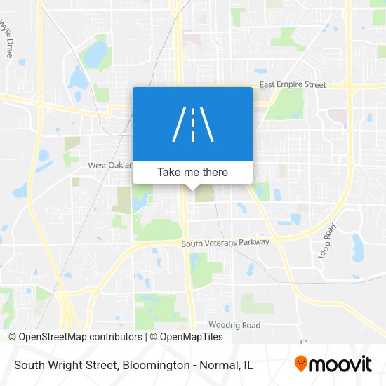Mapa de South Wright Street