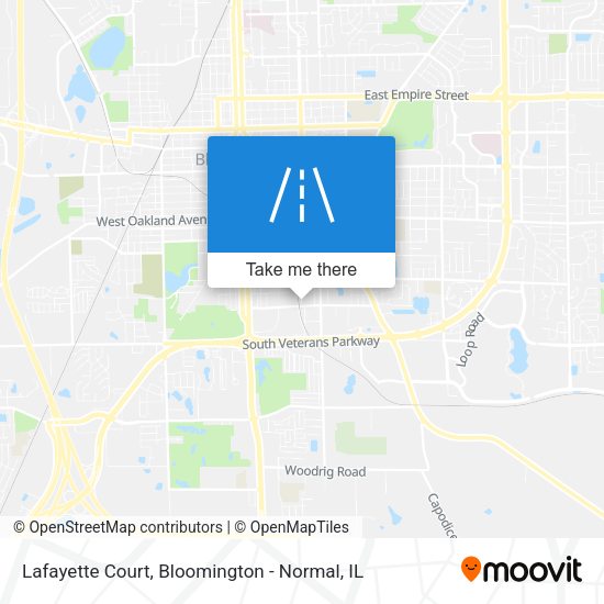 Mapa de Lafayette Court