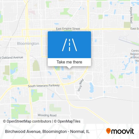 Mapa de Birchwood Avenue