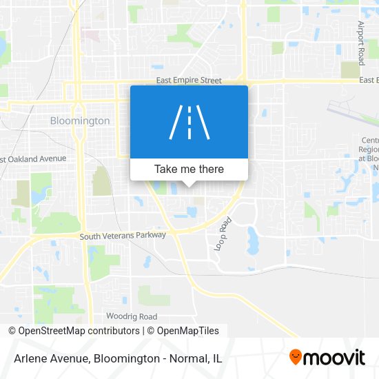 Arlene Avenue map