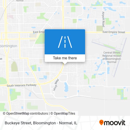 Buckeye Street map