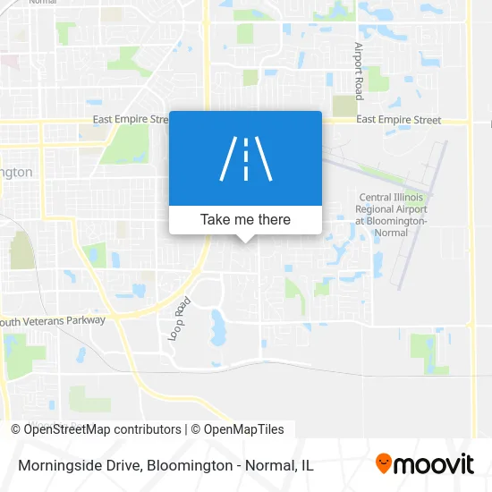Morningside Drive map
