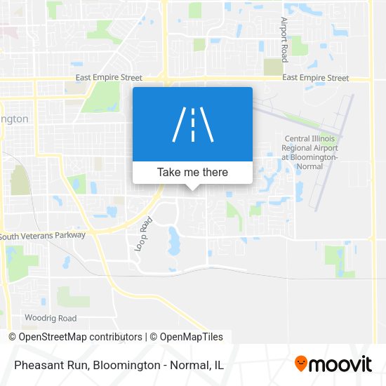 Pheasant Run map