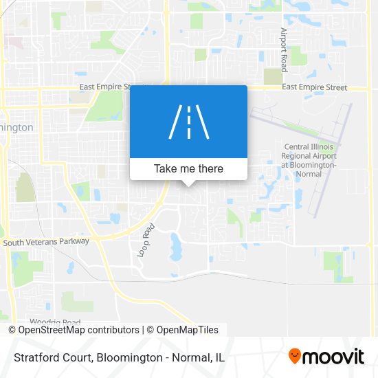 Mapa de Stratford Court