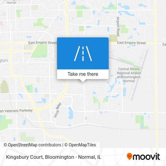Kingsbury Court map
