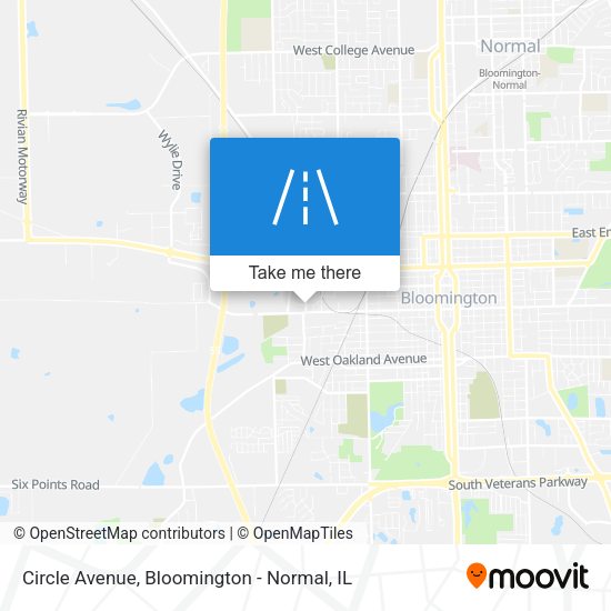 Mapa de Circle Avenue