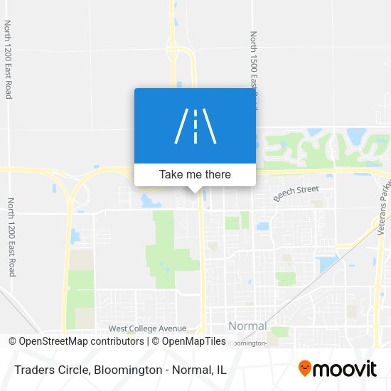 Traders Circle map