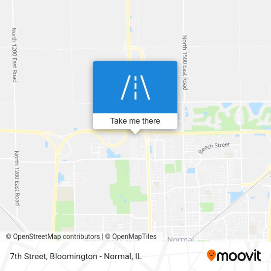 7th Street map