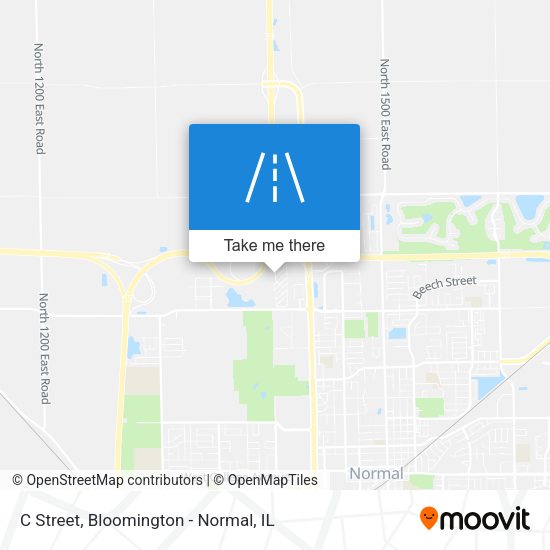C Street map