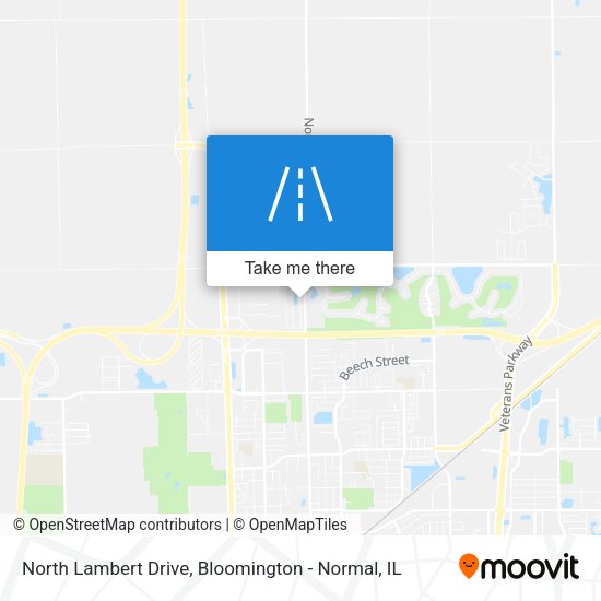 Mapa de North Lambert Drive