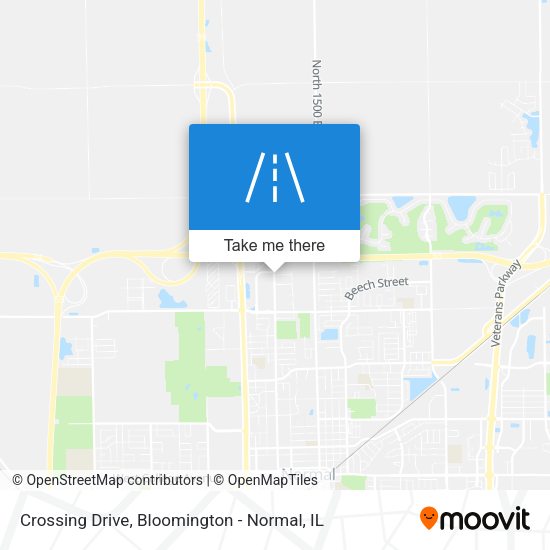 Mapa de Crossing Drive