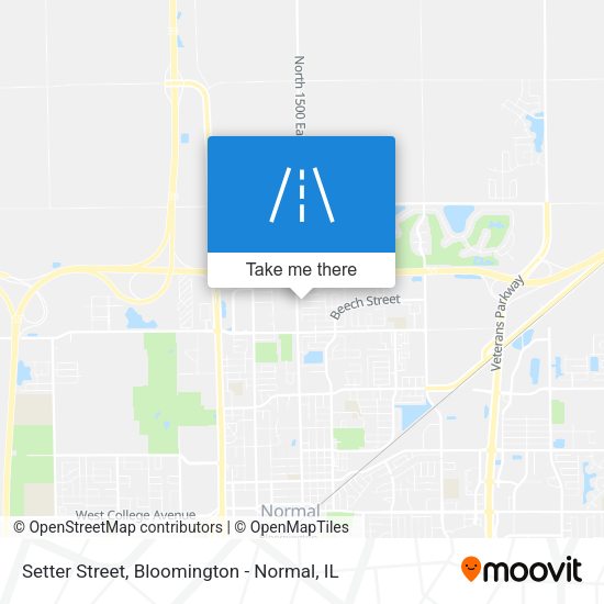 Setter Street map