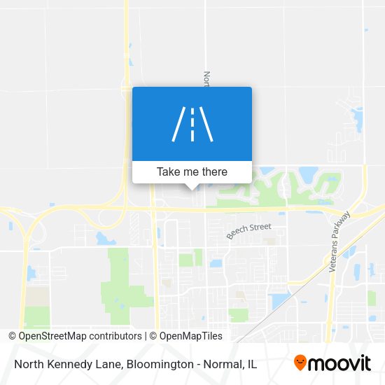 Mapa de North Kennedy Lane