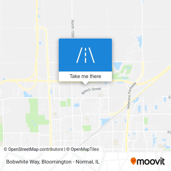 Bobwhite Way map