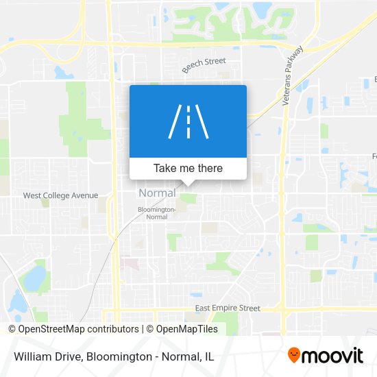 William Drive map