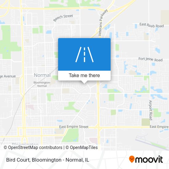 Bird Court map