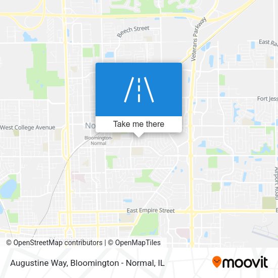 Augustine Way map