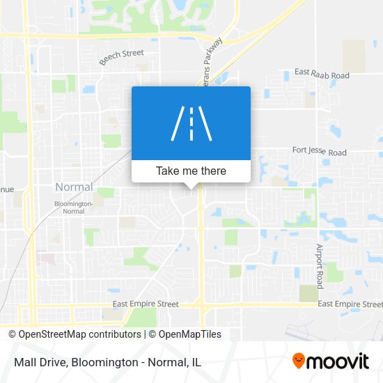 Mapa de Mall Drive
