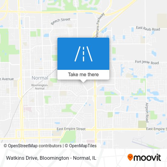Watkins Drive map