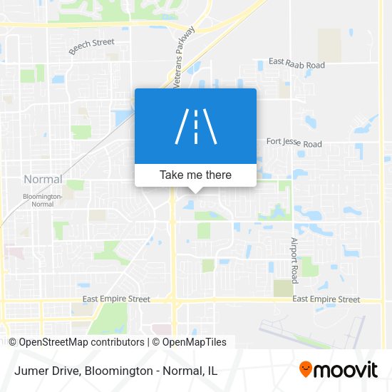Jumer Drive map